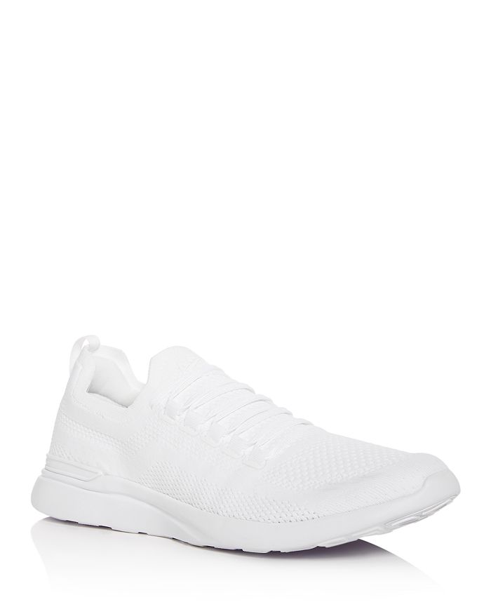 Apl Athletic Propulsion Labs Techloom Breeze Knit Running Shoe In White