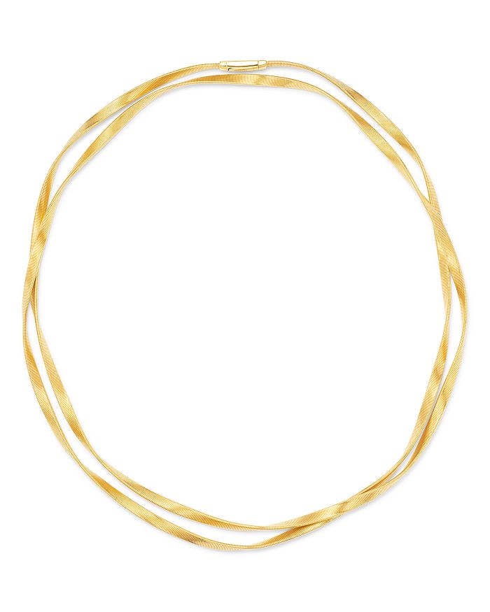 Marco Bicego 18K Yellow Gold Marrakech Single Strand Long Necklace, 36 ...