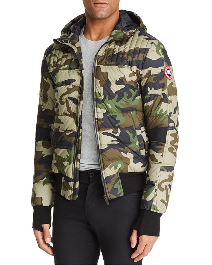 CANADA GOOSE CABRI CAMOUFLAGE PRINT HOODED DOWN JACKET,2208MP