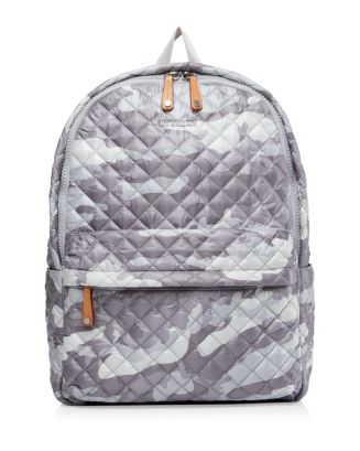 MZ WALLACE Gray Camo Metro Backpack | Bloomingdale display picture 1