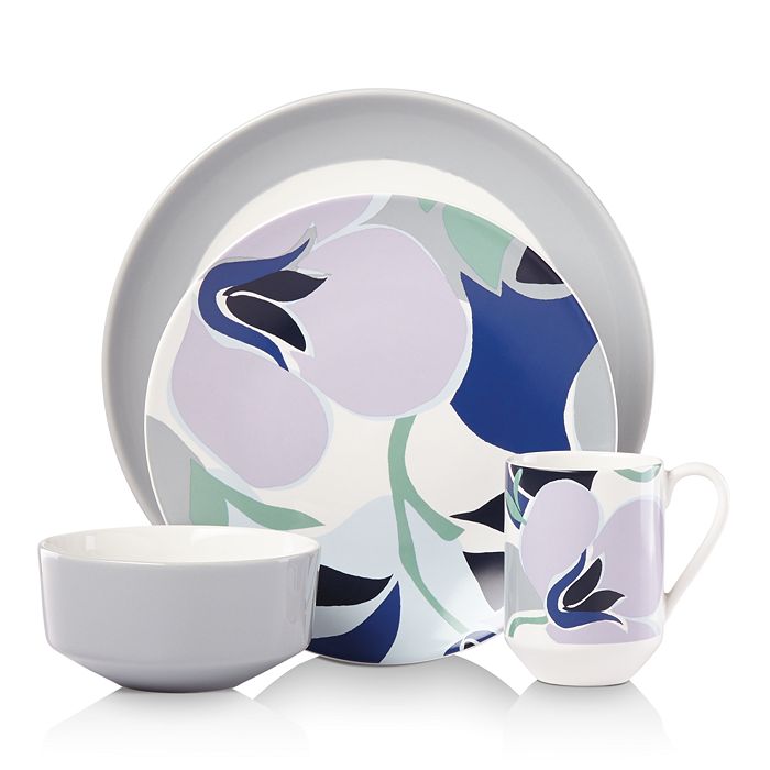 Kate Spade New York Nolita 4-piece Place Setting In Blue Floral