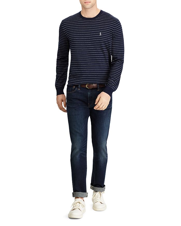 Shop Polo Ralph Lauren Varick Slim Straight Jeans In Blue In Murphy
