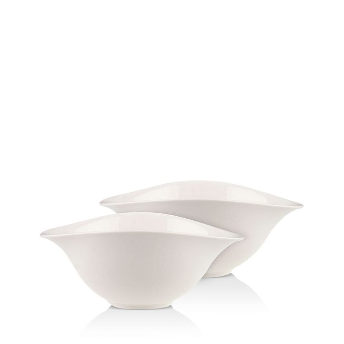 Villeroy & Boch Vapiano Soup Bowls, Set Of 2 In White