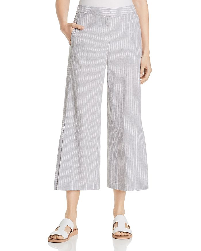 NIC AND ZOE NIC+ZOE CENTRAL PARK STRIPED CROPPED trousers,M191828