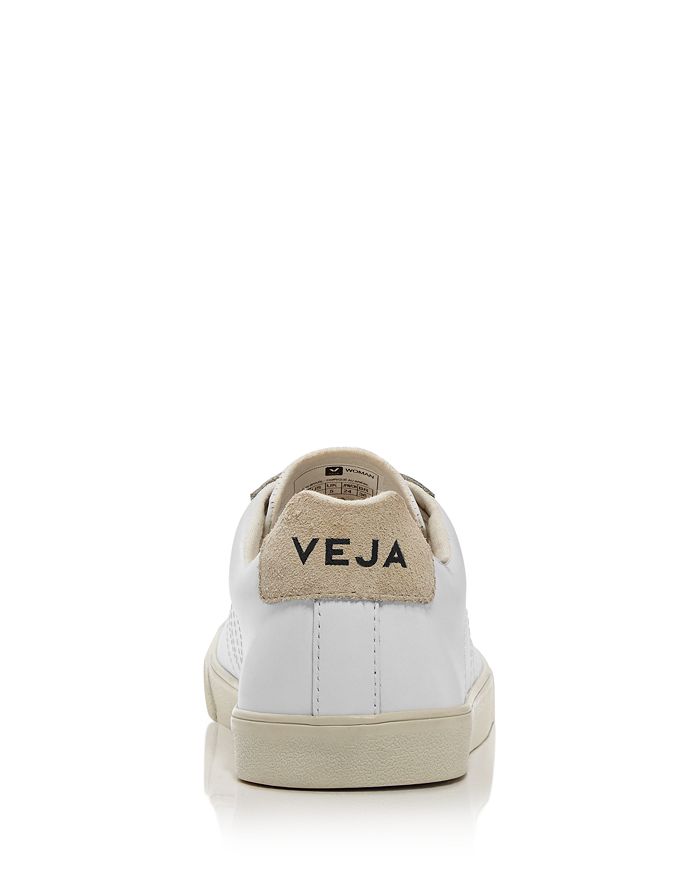 Shop Veja Women's Esplar Low Top Sneakers In Extra White