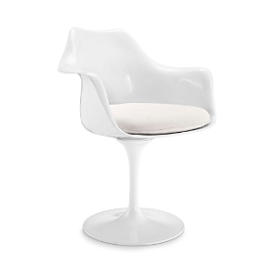 Modway Lippa Dining Fabric Armchair In White