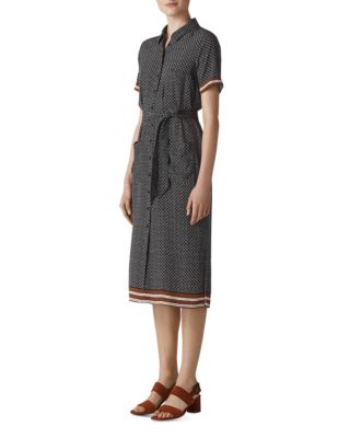 whistles montana shirt dress