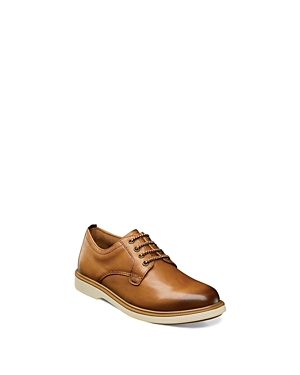 Florsheim Boys' Supacush Plain Leather Lace-up Oxfords - Toddler, Little Kid, Big Kid In Cognac