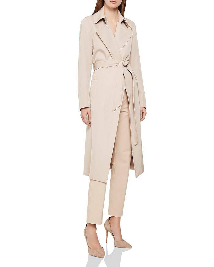 Reiss on sale darcie trench