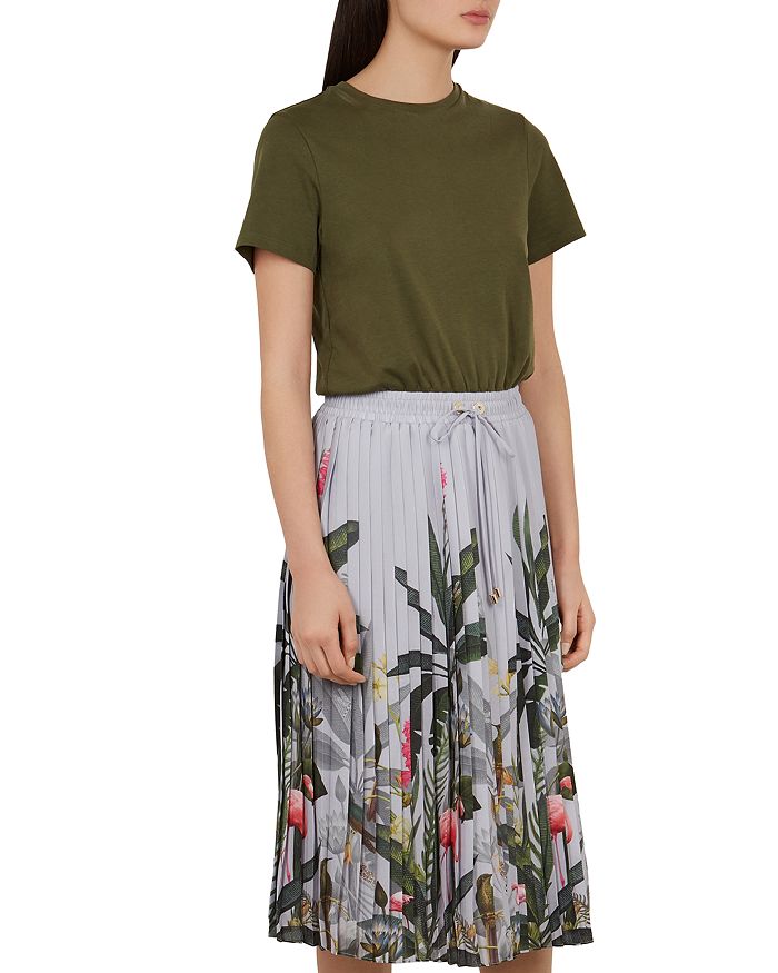 Ted Baker Bobbyn Pistachio Pleated Midi Dress Bloomingdale s