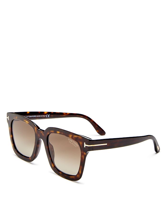 tom ford sari 52mm square sunglasses