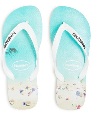 havaianas printed flip flops