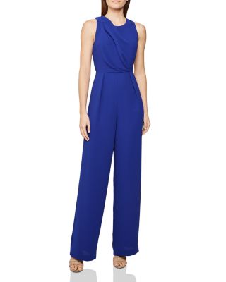 reiss jumpsuit blue