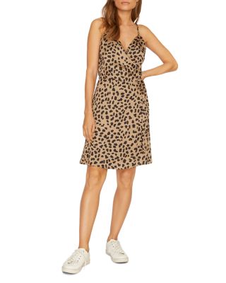 Sanctuary Leopard Wrap-Front Dress 
