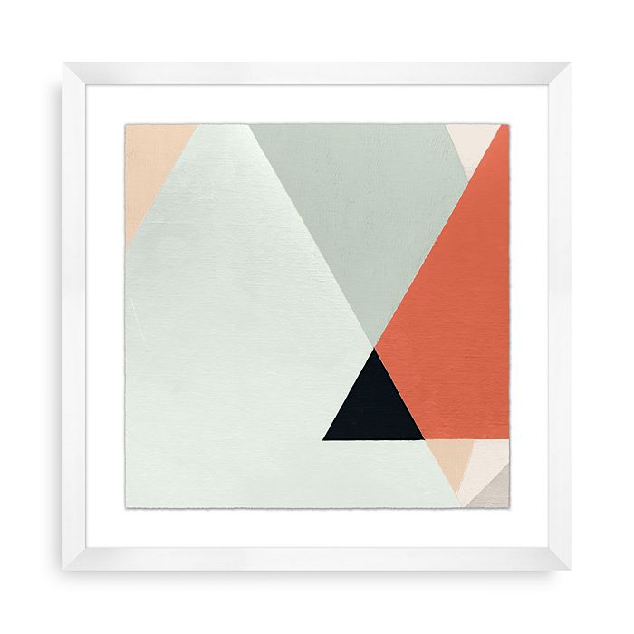Bloomingdale's Artisan Collection Overlaid Geometric I Wall Art In Multi
