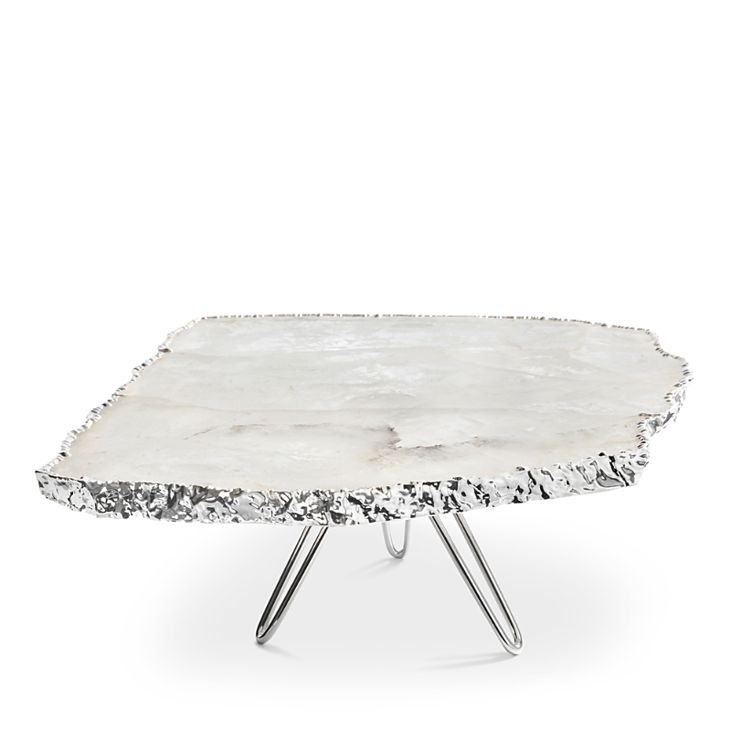 Anna New York Torta Cake Stand In Silver