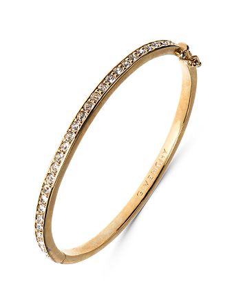 Givenchy Gold-Tone Pavé Bangle Bracelet | Bloomingdale's