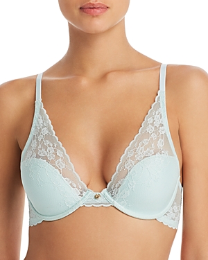 Natori Cherry Blossom Convertible Underwire Bra In Sea Spray