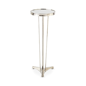 Global Views French Moderne Side Table In Nickel