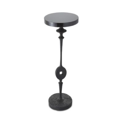 Global Views Artisan Square Peg Accent Table