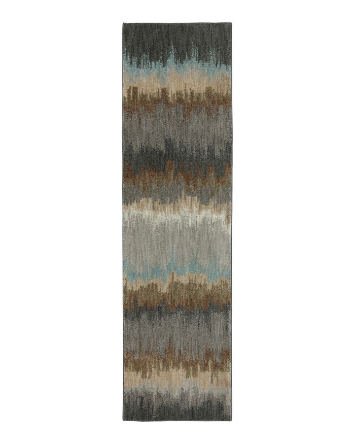 Euphoria Cashel Abyss Runner Rug, 2'4" x 7'10"