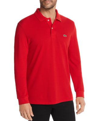 lacoste long sleeve shirt