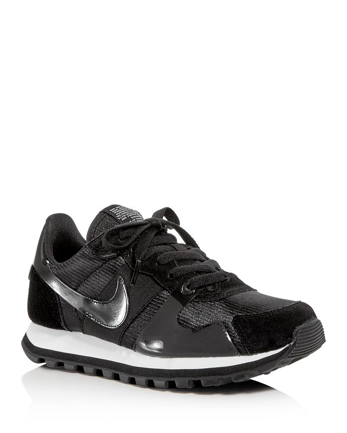Nike Women's V-love O.x. Low-top Sneakers In Black/black