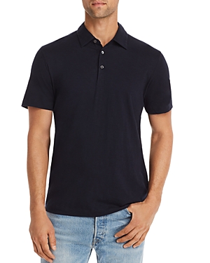 Theory Bron Regular Fit Polo Shirt In Eclipse