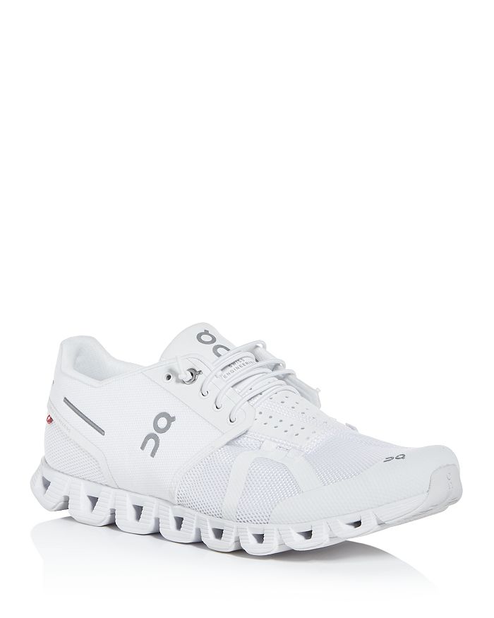 On Men's Cloud Low-top Sneakers In White