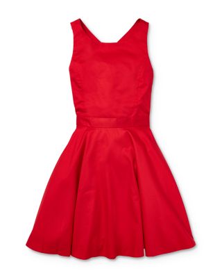 Ralph Lauren Girls' Cross-Back Dress - Big Kid | Bloomingdale's