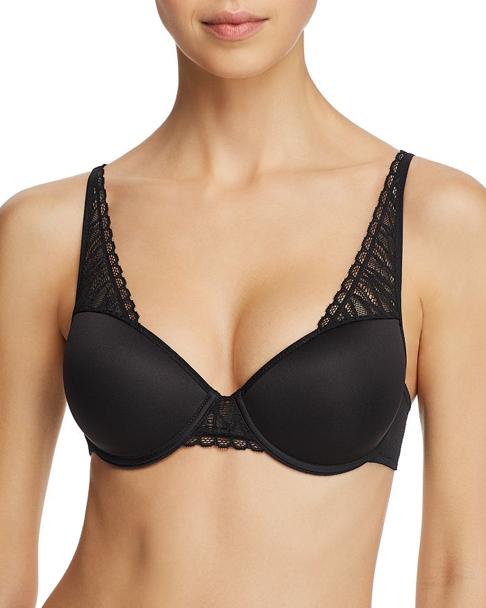 Passionata By Chantelle Ironic Tshirt Bra In Black ModeSens