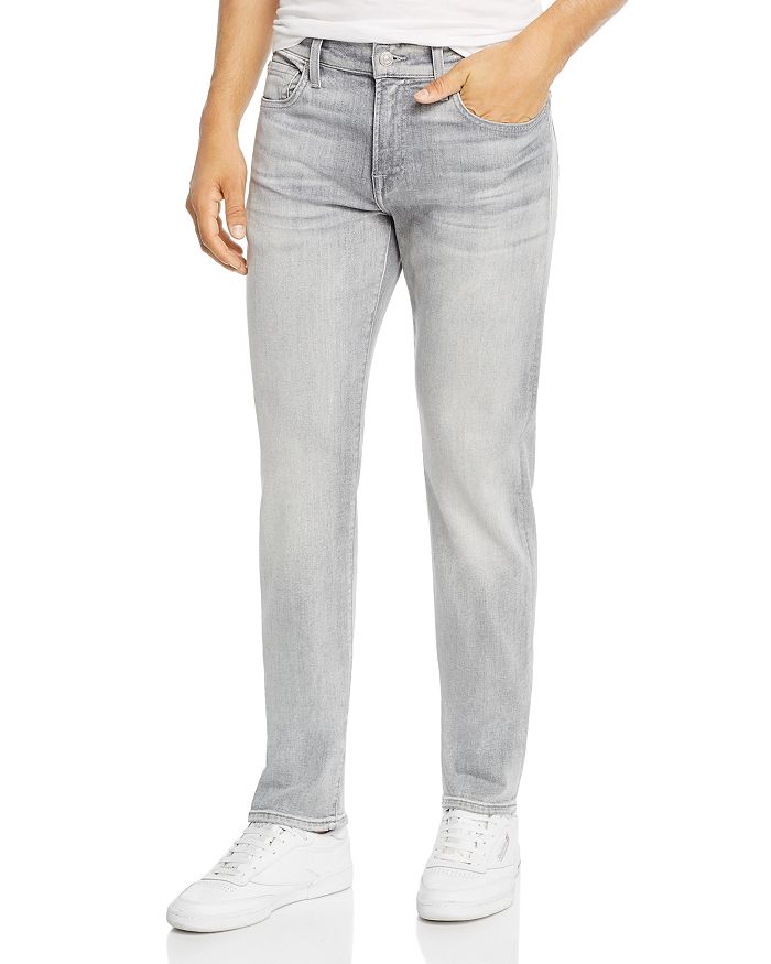 7 For All Mankind Slimmy Slim Fit Jeans In Altruist Gray
