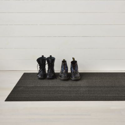 Skinny Stripe Shag Doormat, 18&amp;quot; x 28&amp;quot;
