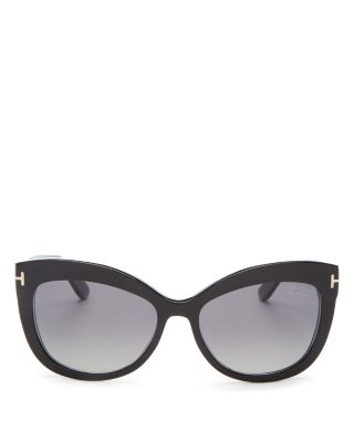 Tom Ford Women's Alistair Polarized Square Sunglasses, 56mm | Bloomingdale's