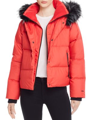 dealio down crop jacket north face