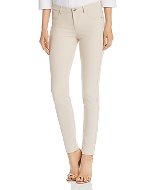 Lafayette 148 Acclaimed Stretch Mercer Pants In Sand