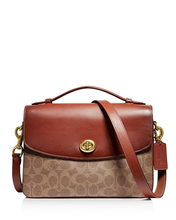 Coach cassie signature canvas store