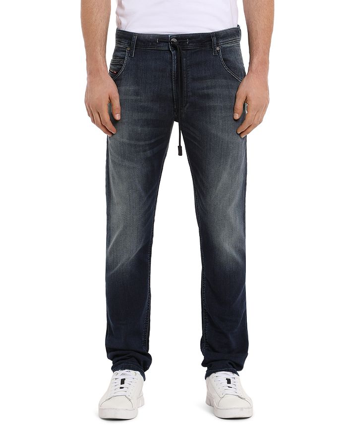 Diesel Krooley Straight Fit Jeans In Denim