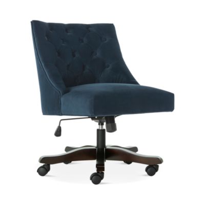 Soho Tufted Velvet Swivel Desk Chair