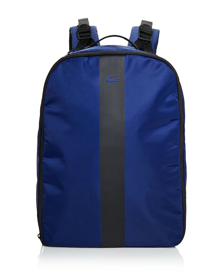 Authentic Lacoste Estate Blue Expandable Backpack