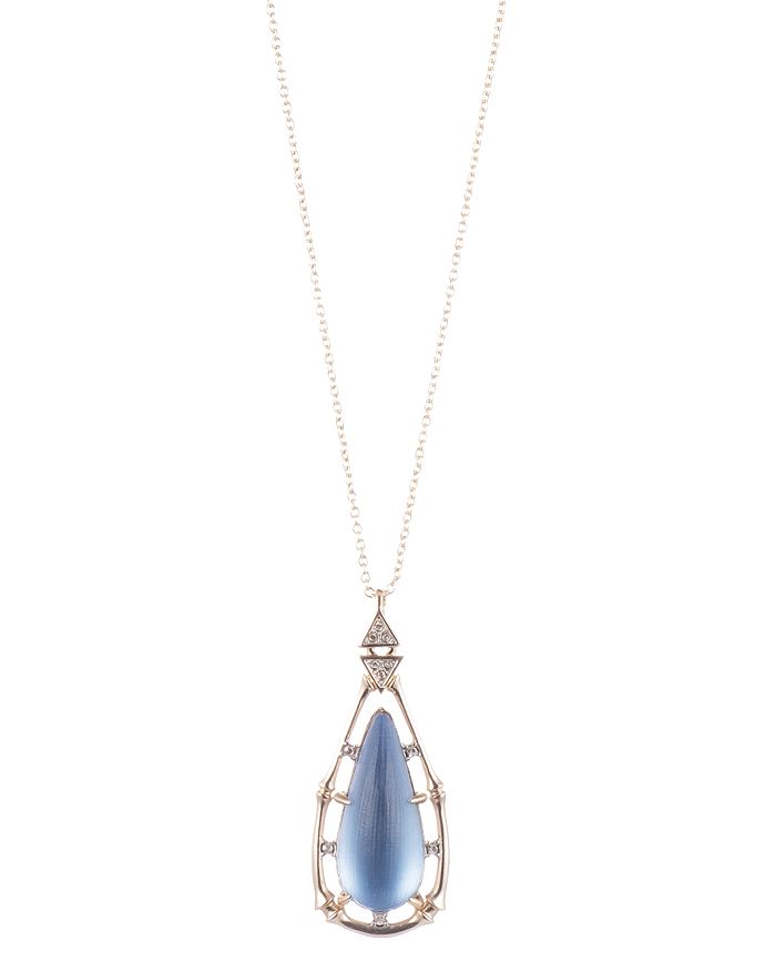 ALEXIS BITTAR BAMBOO PENDANT NECKLACE, 22,AB92N015142