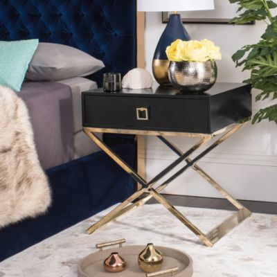 Zarina Modern Cross Leg End Table