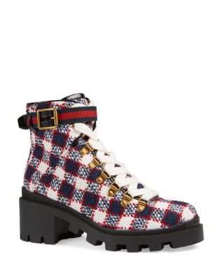 Gucci Women's Trip Ankle Boots 