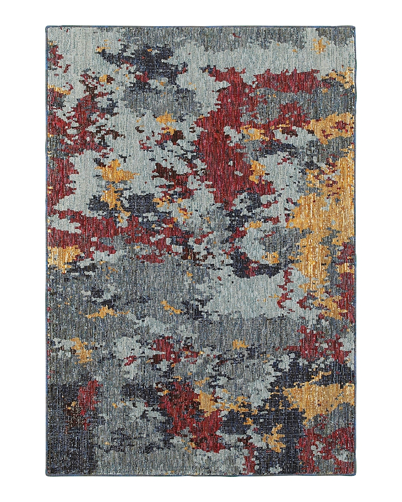 Oriental Weavers Evolution 8036c Area Rug, 3'3 X 5'2 In Blue/red