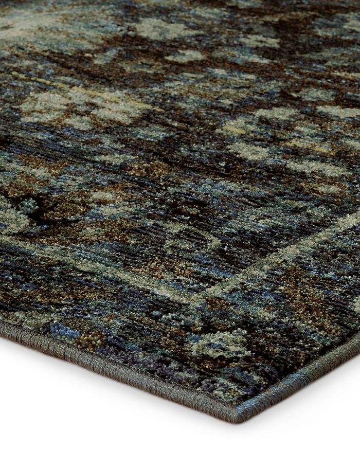 Shop Oriental Weavers Andorra 7124a Area Rug, 7'10 X 10'10 In Navy/blue