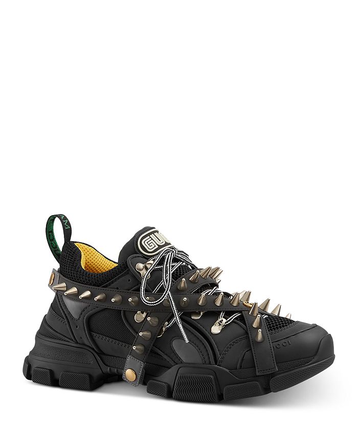 Gucci Men's Flashtrek Removable Spikes Sneakers |