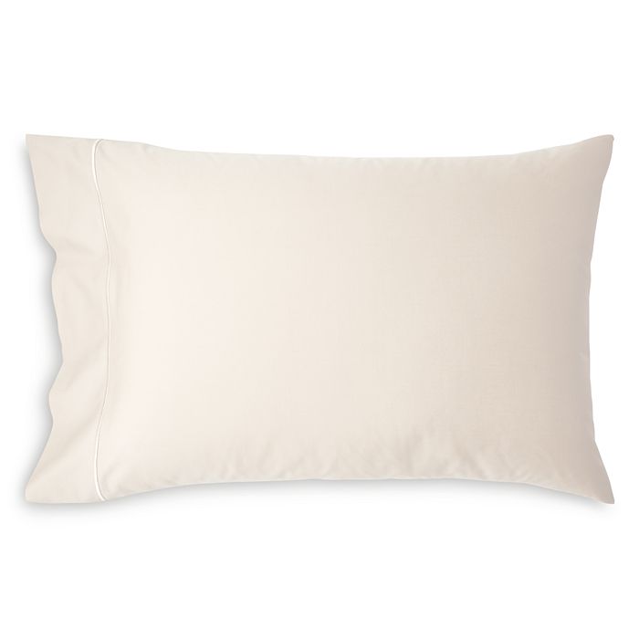 Donna Karan Silk Indulgence Cotton/silk Standard Pillowcase, Pair In Ivory