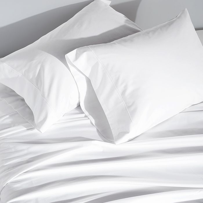 Shop Donna Karan Silk Indulgence Cotton/silk King Pillowcase, Pair In White