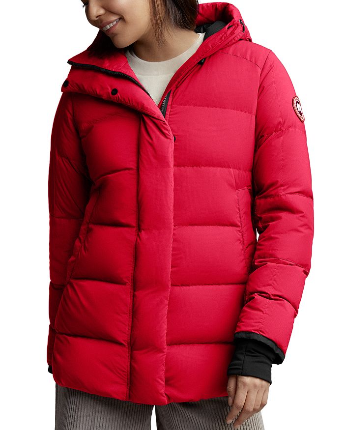 Canada Goose Alliston Hooded Quilted Shell Down Jacket In Pink | ModeSens