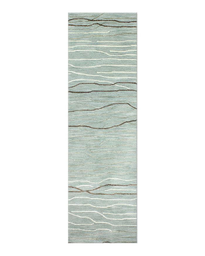 Mink Waves Runner Rug, 2'6" x 8' Bloomingdale's
